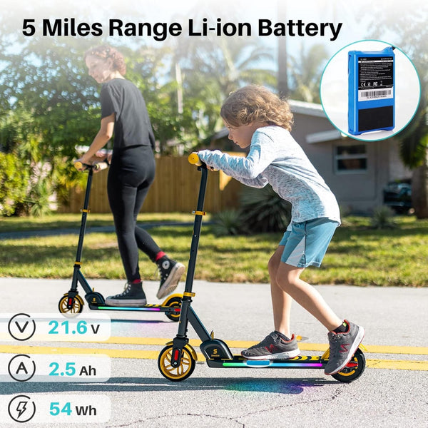 21.6V 2.5Ah Replacement Battery for Kids E Scooter E9 E9 Pro E9 Apex