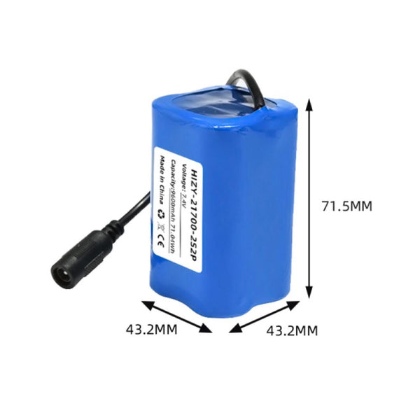 Akumulator Li-lon 7.4V 2S7P 20.3 Ah z zabezpieczeniem BMS Akumulator Li-lon 7.4V 2S7P 20.3 Ah z zabezpieczeniem BMS