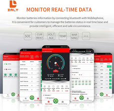 Daly smart bms Li-ion 7S 24V 150A bluetooth 2095212