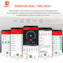 Daly smart bms Li-ion  10S 36V 200A FAN  bluetooth BMS board 52 130 235