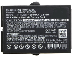 4.8V 600mAh Kran-Fernbedienung akku für  2303692 ATEX transmitters RAD-TF transmitters RAD-TS, T70 1 ATEX T70 2 ATEX handhelds Ni-MH
