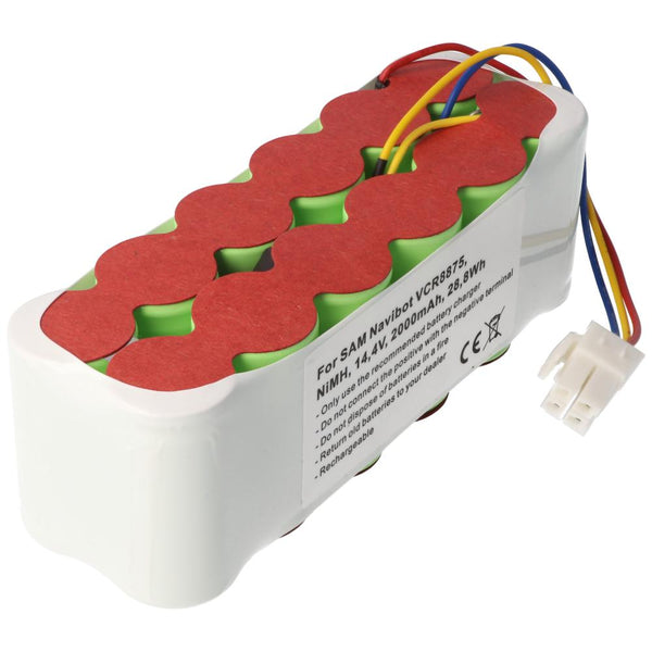 14,4V 2000mAh NiMH Samsung VCR8875 Akku Passt Für Die Akkus DJ96-00136B VCA-RBT20