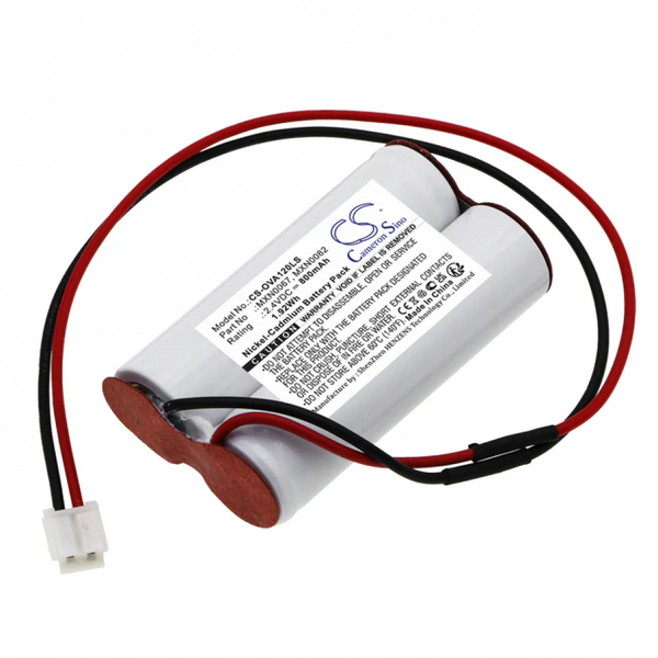 2,4 V 800 mAh Ersatzakku für Legrand 806525 ST1 F200 BAES 806525 Notlicht