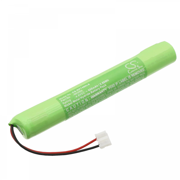 4,8 V 600 mAh Ersatzakku für Ratiotec NIMH 4805S.ST Notlicht