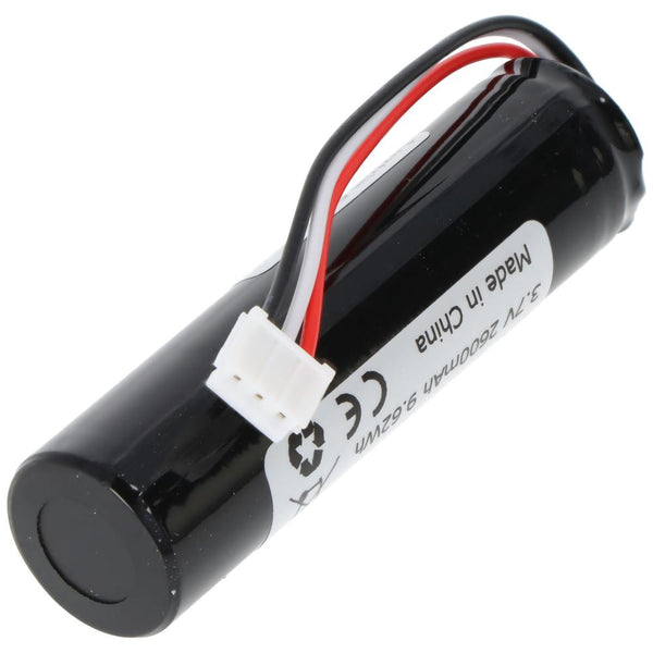 3,7V 2600mAh 18650 Li-Ionen-Akku mit BMS 26J-Kabel und Stecker