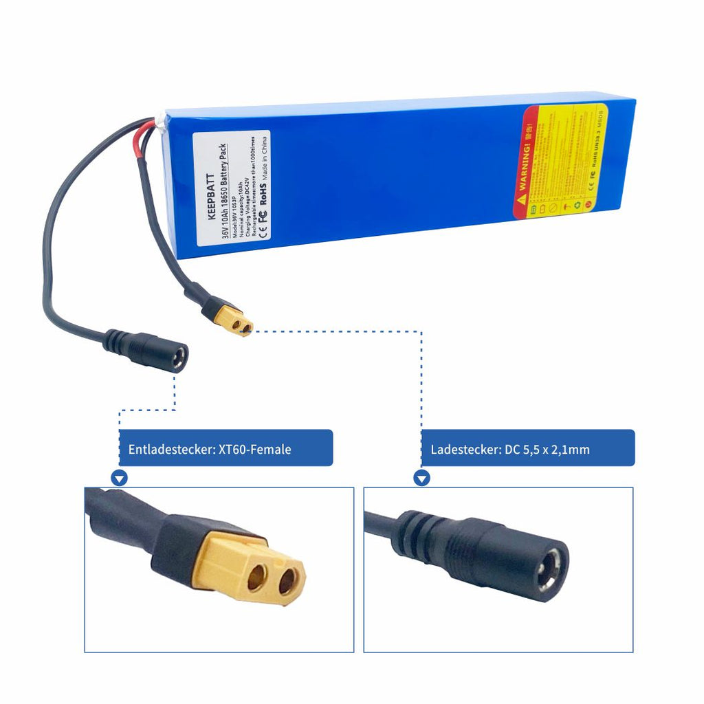 akku 36v 10ah elektrofahrrad Akku 36V 10Ah