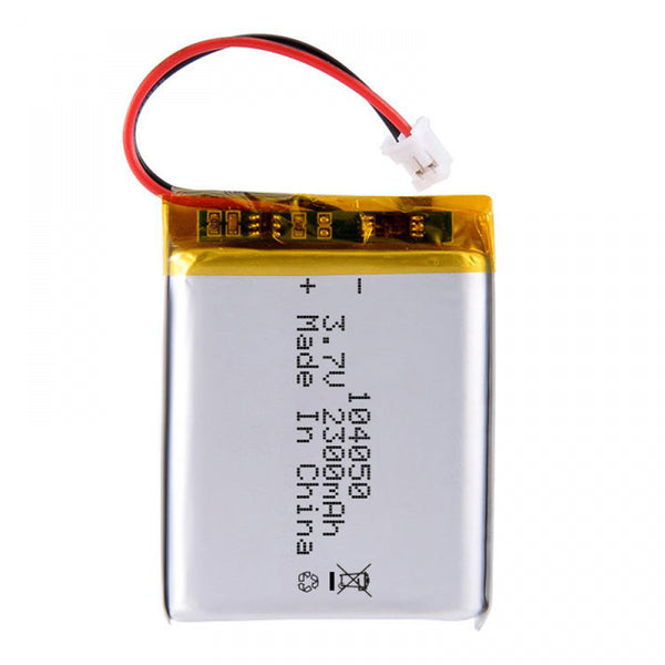 3,7V 2300mAh 104050 Lithium Ionen Batterie Hochleistungs Lithium Polymer Akkupack für Handy-Laptop