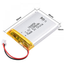 3,7V 2300mAh 104050 Lithium Ionen Batterie Hochleistungs Lithium Polymer Akkupack für Handy-Laptop