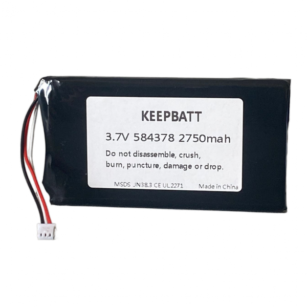 3,8V 2570mAh Ersatz-Polymer-Lithium-Akku Samsung 584378 Mit 3-adrigem PCB