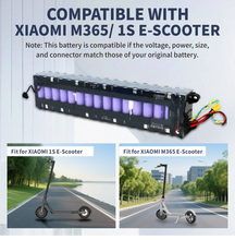 36V 10.5 Ah geeignet für Xiaomi M365 1S Roller mit Kommunikation 10S 3P 18650 Lithium Akkupack Softwareversion