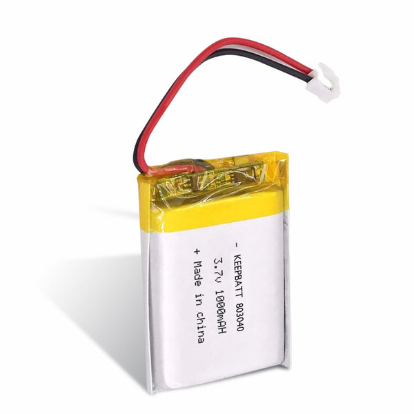 803040 Lipo 3,7V 1000mAh wiederaufladbarer Lithium-Polymer-Akku für GPS