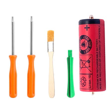 3,7V 1300mAh Ersatzakku für Braun Rasierer Series 7, 8, 9 Pulsonic mit Demontagewerkzeug