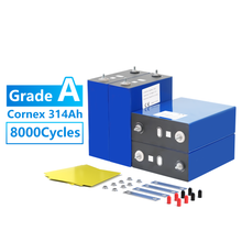 High-End Energiespeicher-Set 3,2V 314Ah LiFePO4 Batteriezelle & DALY Smart BMS mit WiFi