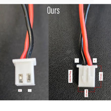 EU Versand NTC 7,4V 18650 2S1P 2600mAh Akku für Scheinwerfer Taschenlampe XH2.54-2P Beachten Polarität