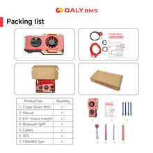 Daly smart bms Lifepo4 8S 24V 250A bluetooth BMS board 32130221