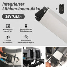 E-Bike Ersatzakku für HITWAY BK2 36V – 7,8Ah (280,8Wh) / 10,5Ah (378Wh)