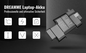 11,36 V P74,9 Wh A1582 A1502 Laptop Batterie für MacBook Pro 13 Zoll Retina A1493 von DREAMME