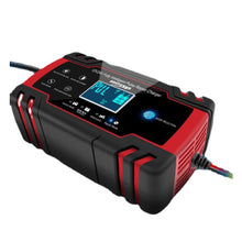 12V Autobatterie Ladegerät 24V Volt Motorradbatterie Bleiakku Reparatur Typ AGM