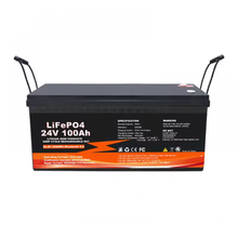 24V 29.2V 100Ah 2560Wh Intelligente LiFePO4 Akku mit 100A BMS Bluetooth perfekt für Wohnmobile Boote