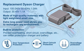 30.45V LadeKabel Ladegerät Für Dyson V10 V11 SV20 SV22 Ersatzteile Vacuum Cleaner 6FT Dyson Netzteil