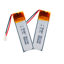 4 Stück 3,7 V 200 mAh 501240 Lithium Polymer Lithium Batterie GPS Bluetooth Headset MP3 MP4