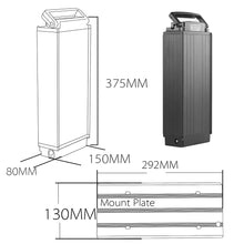 EU Lagerhaus 36V 20Ah Batterie lithium-ionen Ebike mit 20A BMS für Im Freien T032-2