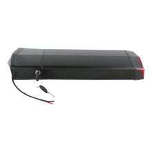 EU Lagerhaus 48V 12Ah Batterie R006 Schwarz - Mit schwarzem V-Brake Hanger lithium-ionen Ebike Batterie mit 30A BMS für Im Freien ebike