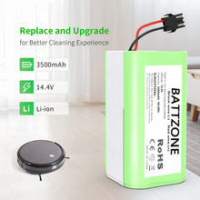 14,4 V 3500mAh Li-Ion Ersatzakku Für Tesvor Tesworth X500