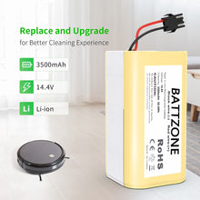 14,4 V 3500mAh Li-Ion Ersatzakku Für IKOHS-NETBOT IKOHS NETBOT S14, IKOHS NETBOT S15