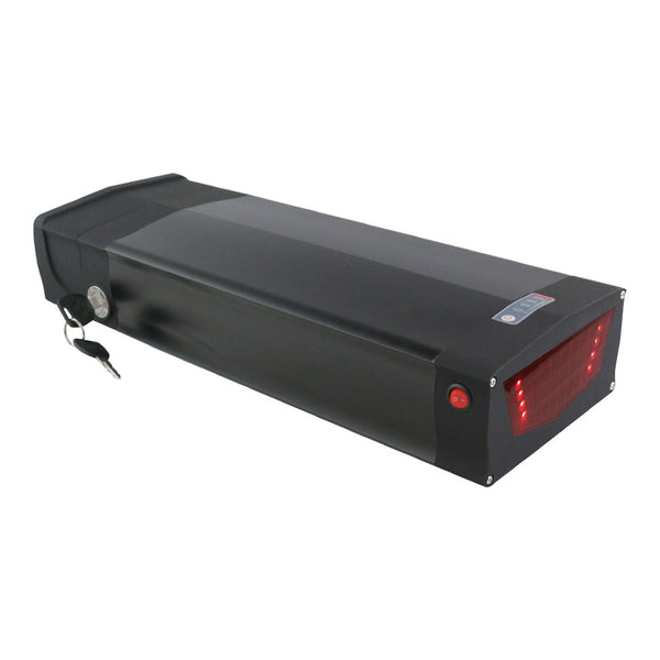 EU Lagerhaus 48V 20Ah Batterie S045 Schwarz lithium-ionen Ebike Batterie mit BMS USB für Motor Notfall backup Batterie Motor
