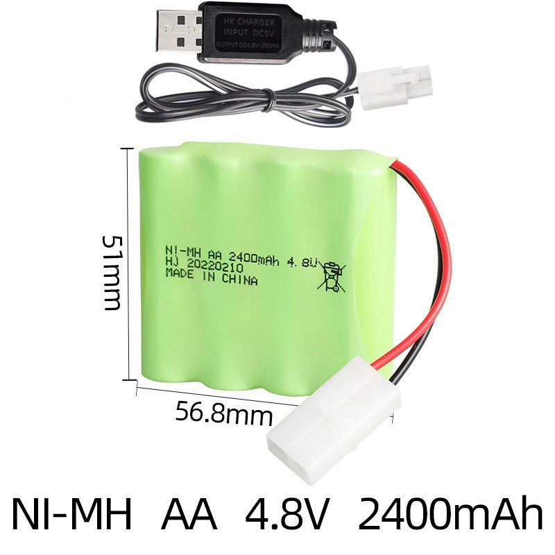 BATERIA NI-MH 4.8V 2700MAH PACK 4 PILAS 1.2V AA 2X2 - , S.A BATERIA NI-MH 4.8V 2700MAH PACK 4 PILAS 1.2V AA 2X2 - , S.A