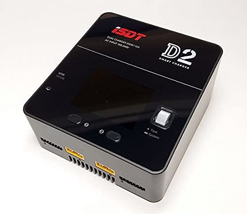 D2 Mark 2 Chargeur de balance de la batterie Lipo, Double 200W 12A AC –  ISDT Shop