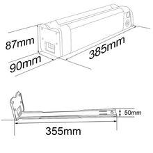 EU Lagerhaus 24V 10Ah Batterie S006 Silber- lithium-ionen Ebike Batterie mit 15A BMS für Im Freien ebike