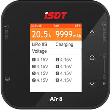 ISDT Air 8 Akku 500W 20A Lipo Balance Ladegerät Smart Digital Ladegerät für RC 1-8S Akku Batterien
