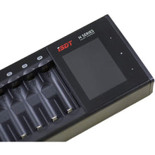 ISDT N24 Batterieladegerät Akku Ladegerät Universal LCD-Display Schnellladegerät Ladegerät für 24 Akkus AA AAA Li-lon LiHv NI-MH NI-Cd LiFePO4 Eneloop