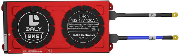 Daly smart bms Li-ion 13S 48V 120A with bluetooth 20 95 212