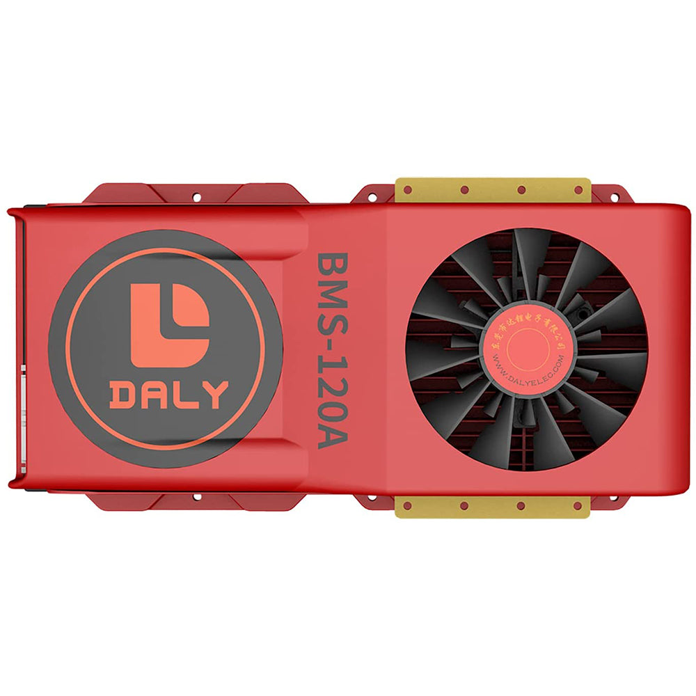 Daly smart bms Lifepo4 12S 36V 120A with Fan bluetooth 50 120 209