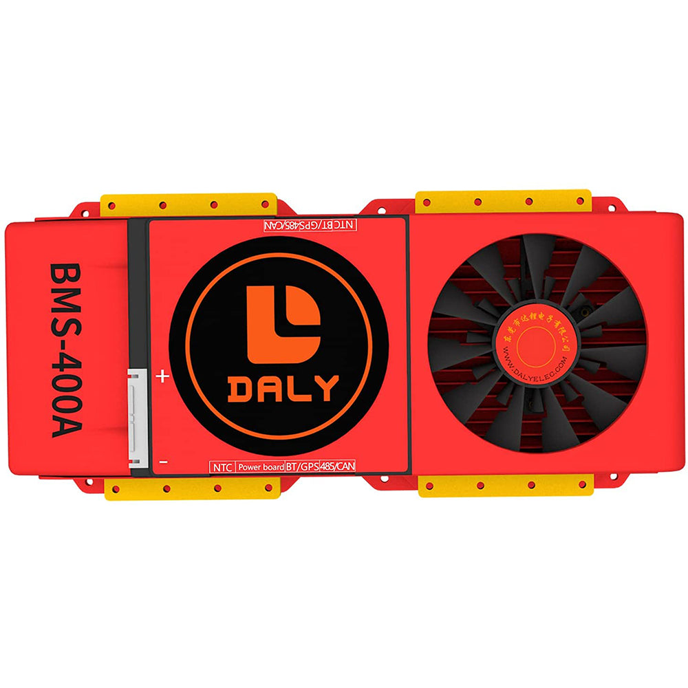 Daly smart bms Lifepo4 12S 36V 400A with Fan bluetooth 52 130 257