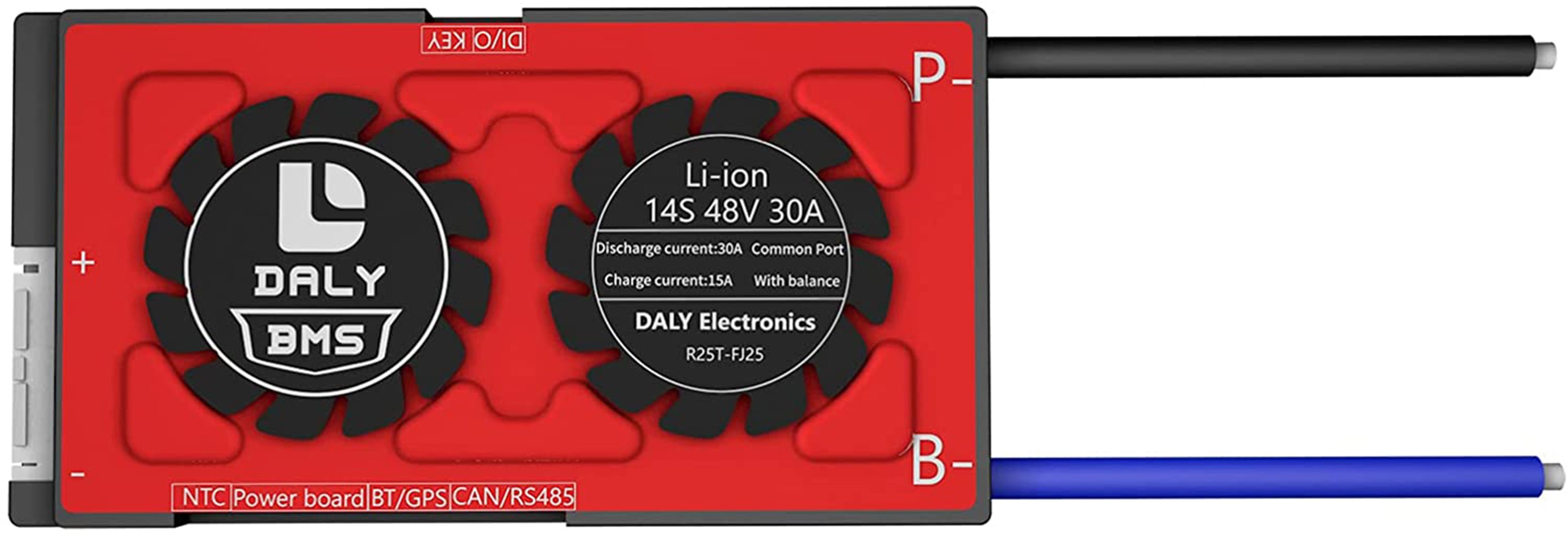 Daly smart bms Li-ion  14S 48V 30A  bluetooth BMS board13 66 128