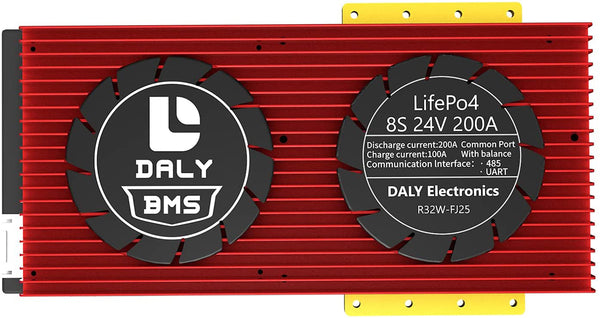 Daly smart bms Lifepo4 8S 24V 200A  bluetooth BMS board 32130221