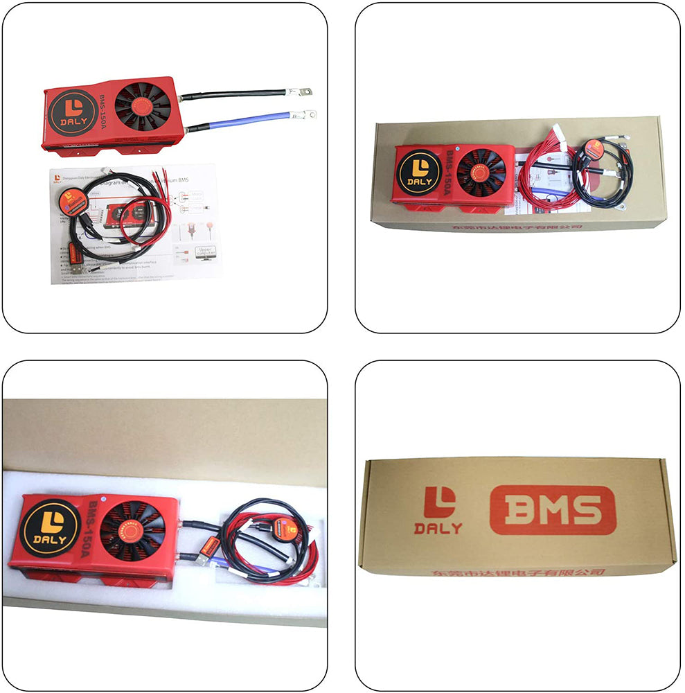 Daly smart bms Lion 3S 12V 120A FAN  bluetooth BMS  boardithium battery protection Board  50120209