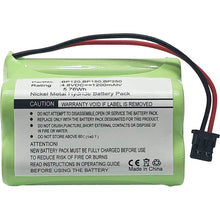 4.8V 1200mAh Akku für Bearcat Sportcat BP120 BP150 BP180 BP250 Uniden BBTY0356001 NASCAR SPORTCAT SC140 SC140B SC150 SC150B SC150Y SC180B