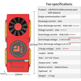 Daly smart bms Lifepo4 8S 24V Li-Ion 300A with Fan bluetooth 52 130 257