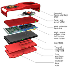 Daly smart bms Lifepo4 20S 60V Li-ion 20S 72V 120A FAN bluetooth board 50 120 209
