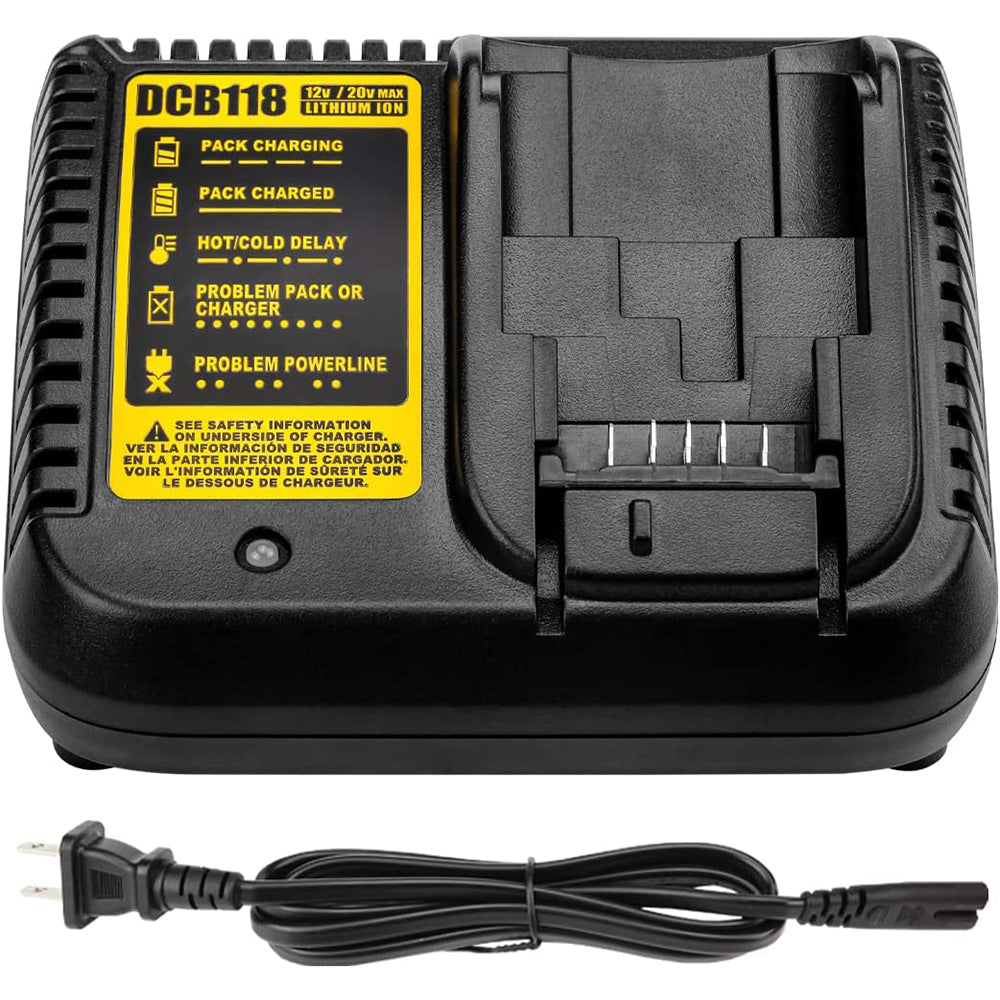 DCB112 20V Battery Charger Replaces for Dewalt 20V Battery DCB112 20V Battery Charger Replaces for Dewalt 20V Battery