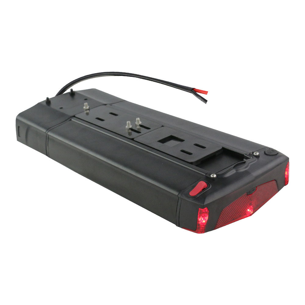 36V 13Ah Batterie R006 Schwarz lithium-ionen Ebike Batterie mit 20A BMS für Im Freien ebike