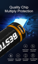 3,6 V 18650 USB Aufladbare Lithium-Batterie 3500mAh Li-Ion batterien für Taschenlampe Beston