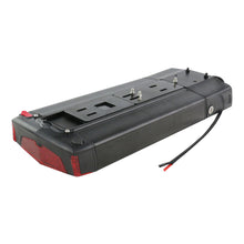 EU Lagerhaus 48V 12Ah Batterie R006 Schwarz - Mit schwarzem V-Brake Hanger lithium-ionen Ebike Batterie mit 30A BMS für Im Freien ebike