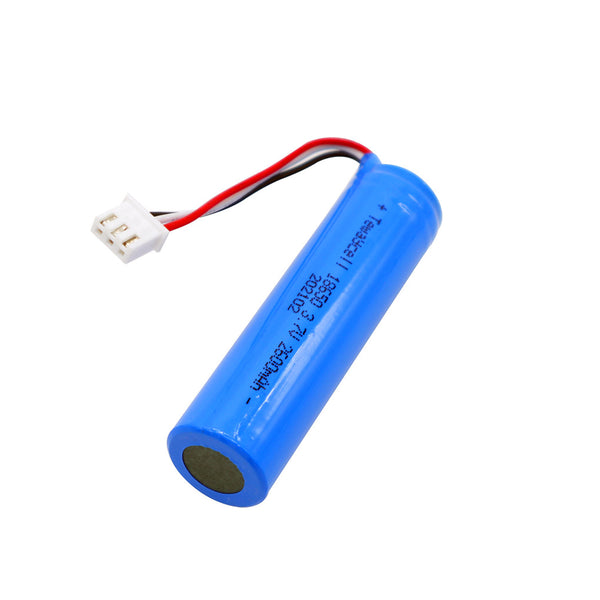 2pcs 9,62 Wh 3,7V 18650 2600Mah Lithium Akku 1S1P Lithium-Ionen-Akku mit PCB und JST-Anschluss