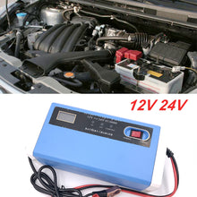 Intelligentes Schnellladen für nasses, trockenes Blei-Säure-Digital-LCD-Display Vollautomatisches Autobatterieladegerät 110V / 220V bis 12V 24V 10A